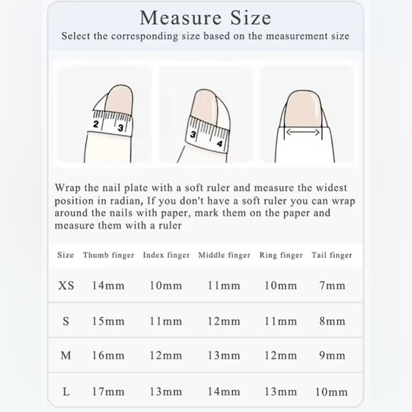 [M] 🐱🐈 10Pcs Wearable Press on Nail Full Cover Short White Cat Kitten Decoration - Picture 5 of 5